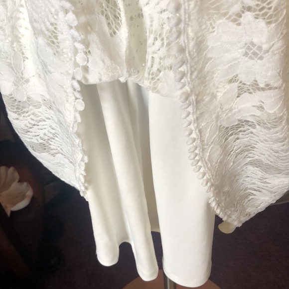 Beautiful White Lace SHEIN Curvy Dress plus size - Picture 7 of 17